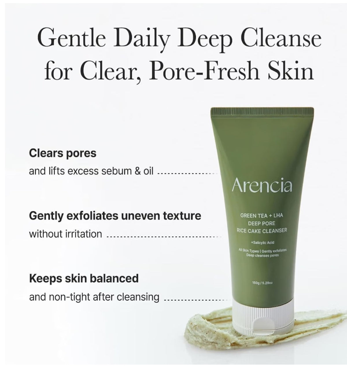 Arencia deep cleanser