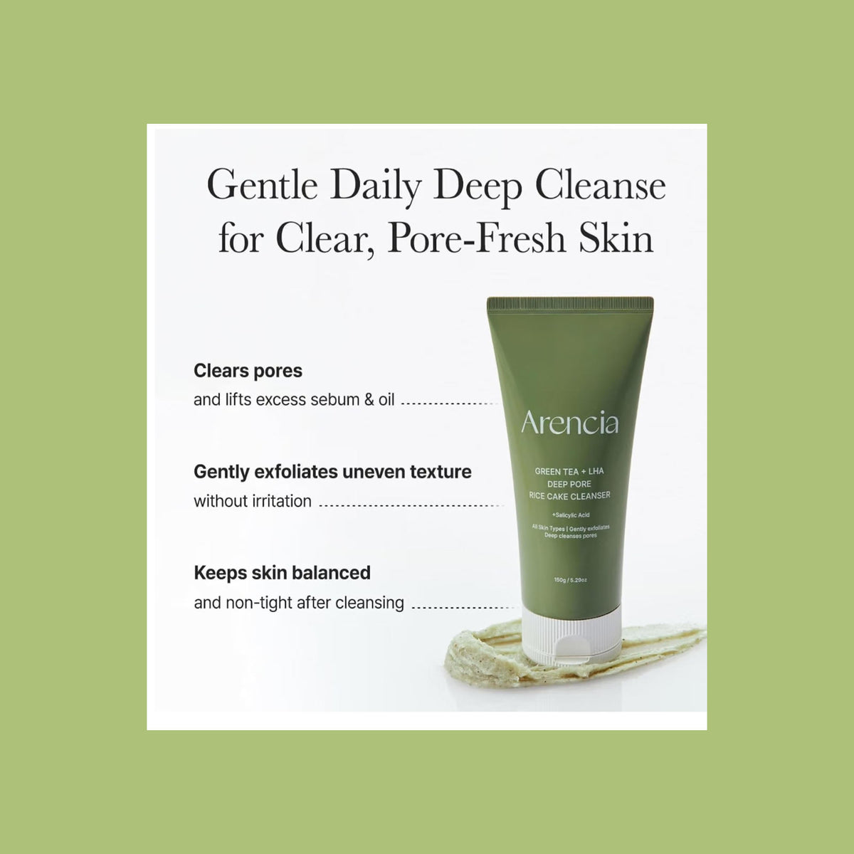 Arencia deep cleanser