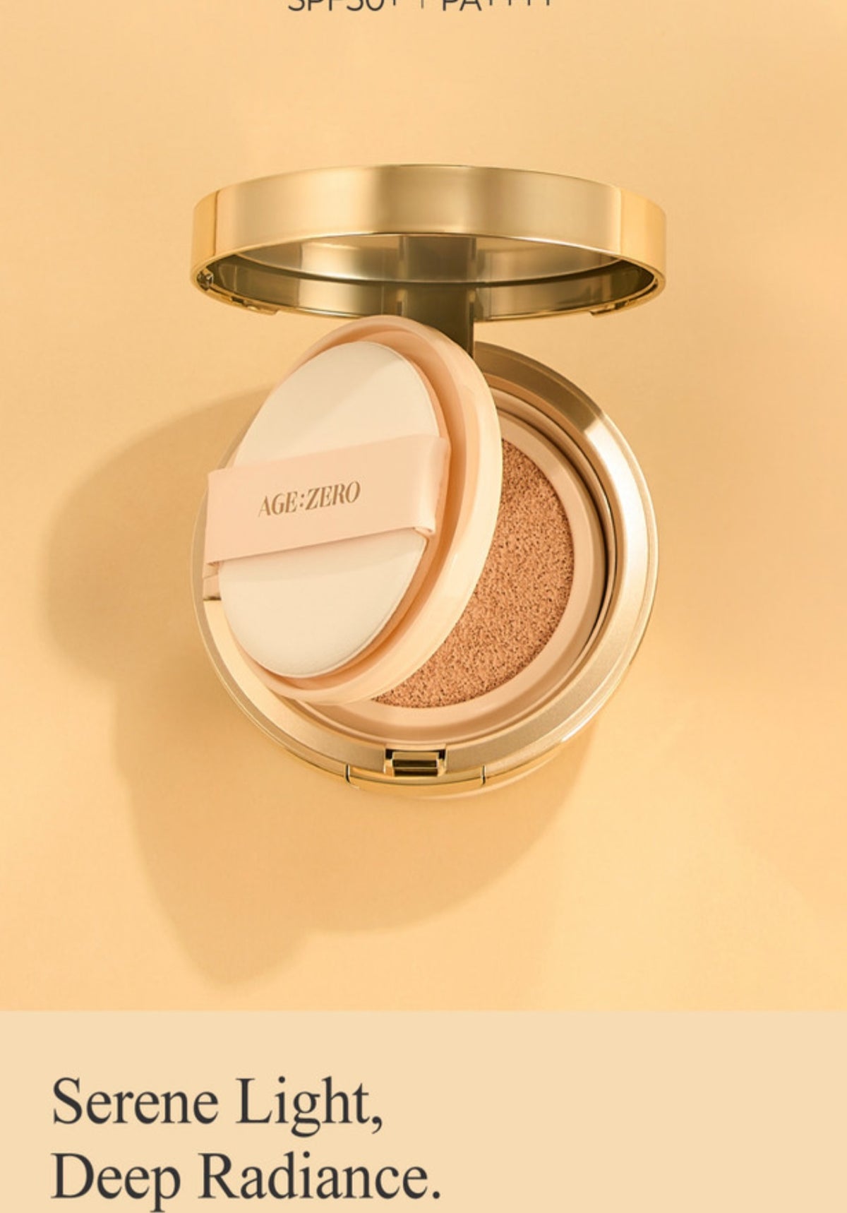 AGE:ZERO DEW GOLD AIRY GLOW CUSHION SPF50+,PA++++(15G/0.51FL.OZ)+REFIL