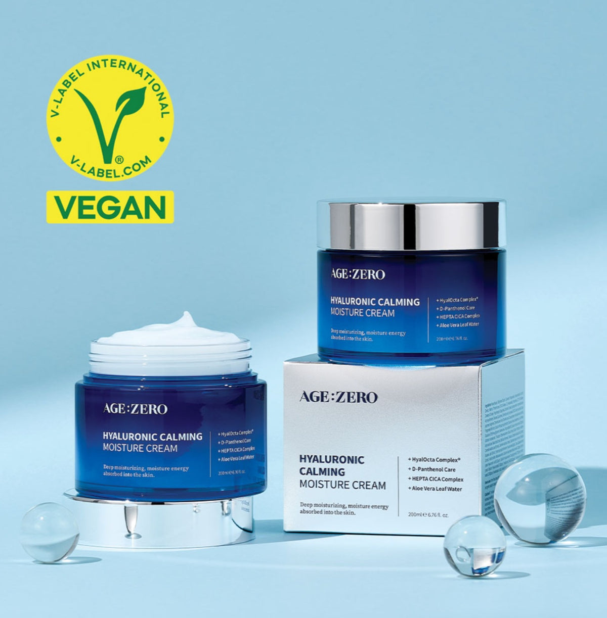 AGE:ZERO  HYALURONIC CALMING MOISTURE CREAM